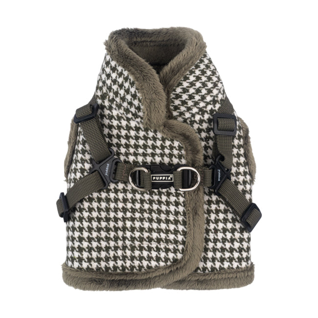 Puppia Chic Hound Vest Harness – Model V Khaki