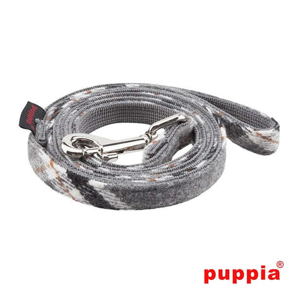 Puppia Kemp Lijn Grey - Premium hondenriem > hondenlijn from Puppia - Just €10! Shop now at Frenkiezdogshop