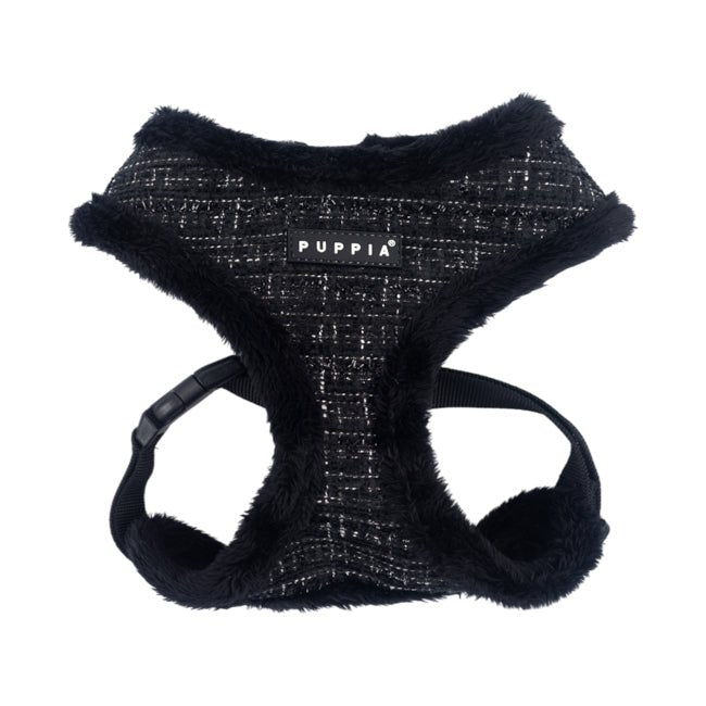 Puppia Oscar Harness model A Black hondentuig > honden harnas > model A Small