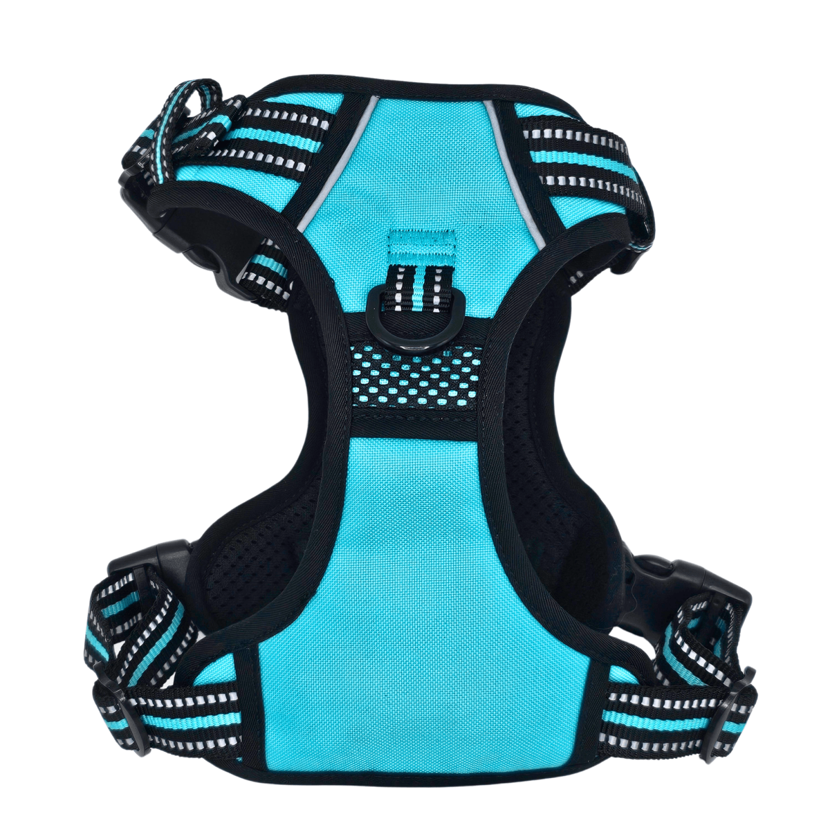 Frenkiez reflective Y tuig no pull dogharness Tiffany Blue hondentuig > honden harnas > Y tuigen X - Small