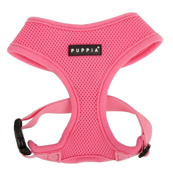 Puppia Soft Harness model A pink hondentuig > honden harnas > model A X - Small