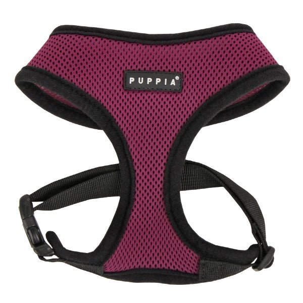 Puppia Soft Harness model A purple hondentuig > honden harnas > model A X - Small