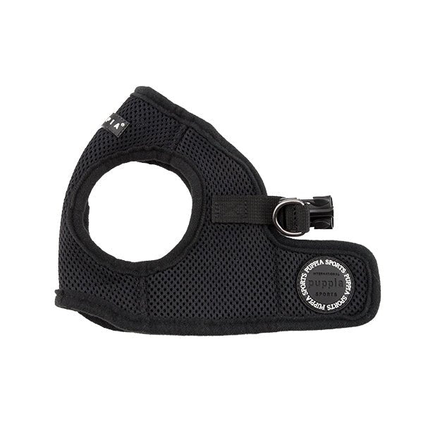 Puppia Soft Vest Harness model B black hondentuig > honden harnas > model B X - Small