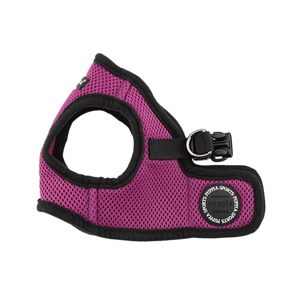 Puppia Soft Vest Harness model B purple - Premium hondentuig > honden harnas from Puppia - Just €18.99! Shop now at Frenkiezdogshop
