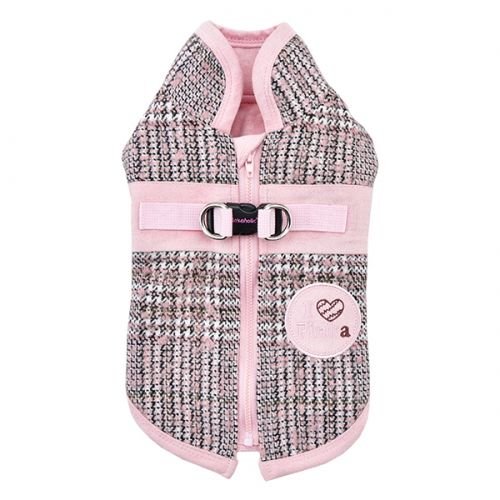 Pinkaholic Da Vinci Jacket Harness Indian Pink ( XL ) Hondenkleding > hondenjas Small