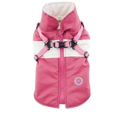 Pinkaholic Aiden Jacket Harness Pink Hondenkleding > hondenjas Small