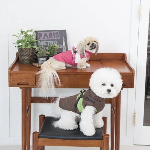 Pinkaholic Aiden Jacket Harness Brown - Premium Hondenkleding > hondenjas from Pinkaholic - Just €25! Shop now at Frenkiezdogshop