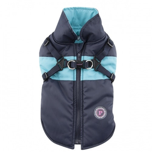 Pinkaholic Aiden Jacket Harness Navy - Premium Hondenkleding > hondenjas from Pinkaholic - Just €25! Shop now at Frenkiezdogshop