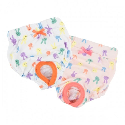 Pinkaholic Sanitary Baby Bunny Snow White - Premium Loopsheidbroekje > Periodebroekje from Pinkaholic - Just €10! Shop now at Frenkiezdogshop