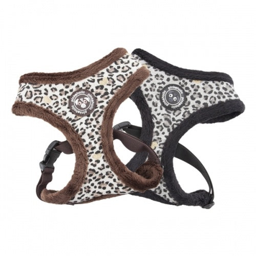Pinkaholic Leo Pug Harness Brown - Premium hondentuig > honden harnas from Pinkaholic - Just €20! Shop now at Frenkiezdogshop