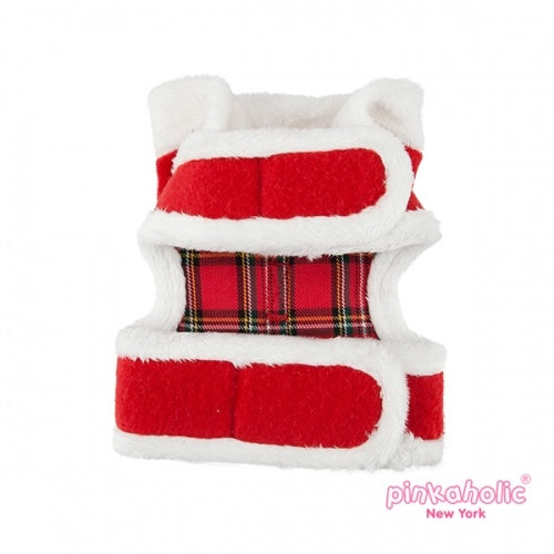 Pinkaholic Santa Pinka Harness Red - Premium hondentuig > honden harnas from Pinkaholic - Just €20! Shop now at Frenkiezdogshop