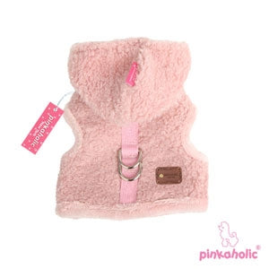 Pinkaholic Swishy Pinka Harness Indian Pink - Premium hondentuig > honden harnas from Pinkaholic - Just €20! Shop now at Frenkiezdogshop