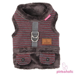 Pinkaholic Prime Flirt Harness Grey - Premium hondentuig > honden harnas from Pinkaholic - Just €20! Shop now at Frenkiezdogshop