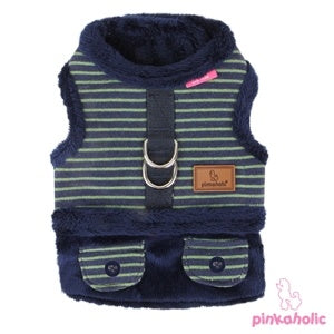 Pinkaholic Prime Flirt Harness Navy - Premium hondentuig > honden harnas from Pinkaholic - Just €20! Shop now at Frenkiezdogshop