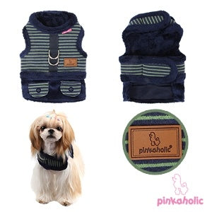 Pinkaholic Prime Flirt Harness Navy - Premium hondentuig > honden harnas from Pinkaholic - Just €20! Shop now at Frenkiezdogshop