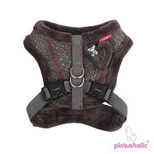 Pinkaholic Twilight Snugfit Harness Grey - Premium hondentuig > honden harnas from Pinkaholic - Just €20! Shop now at Frenkiezdogshop
