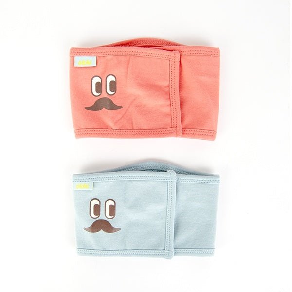 Puppia Olchi Mustache Manner band Red Plasband > Manner band Small