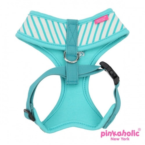 Pinkaholic Matelot harness Aqua - Premium hondentuig > honden harnas from Pinkaholic - Just €14.99! Shop now at Frenkiezdogshop