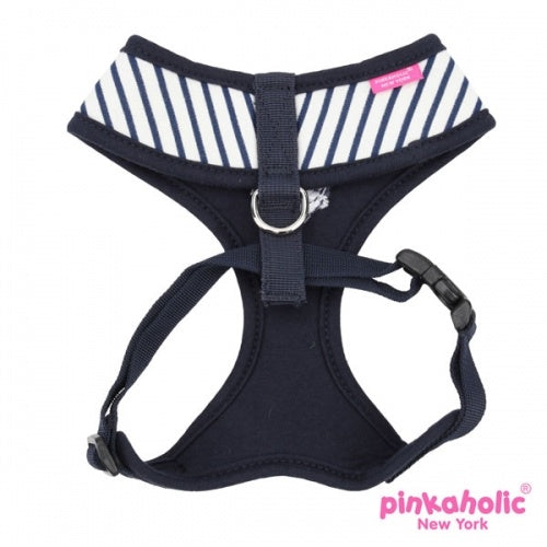 Pinkaholic Matelot harness Navy - Premium hondentuig > honden harnas from Pinkaholic - Just €10! Shop now at Frenkiezdogshop