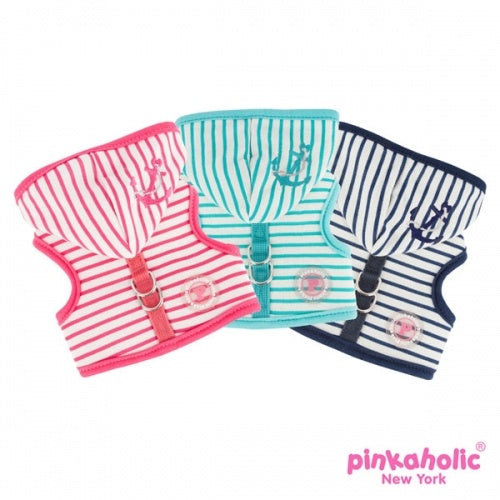 Pinkaholic Matelot Pinka Harness Pink - Premium hondentuig > honden harnas from Pinkaholic - Just €10! Shop now at Frenkiezdogshop