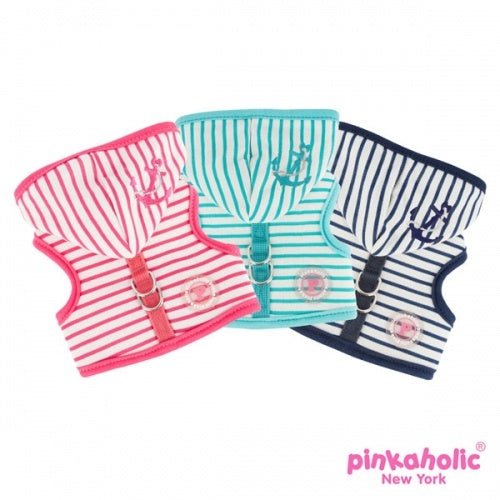 Pinkaholic Matelot Pinka Harness Pink hondentuig > honden harnas > model B Large