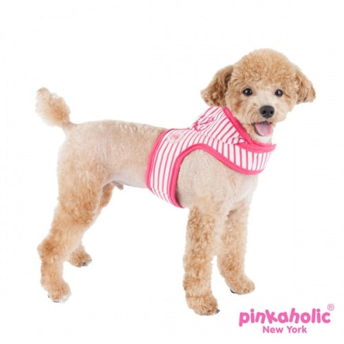 Pinkaholic Matelot Pinka Harness Pink - Premium hondentuig > honden harnas from Pinkaholic - Just €10! Shop now at Frenkiezdogshop