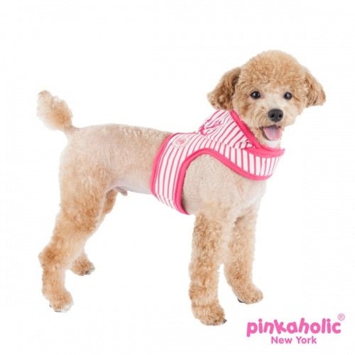 Pinkaholic Matelot Pinka Harness Pink hondentuig > honden harnas > model B Large