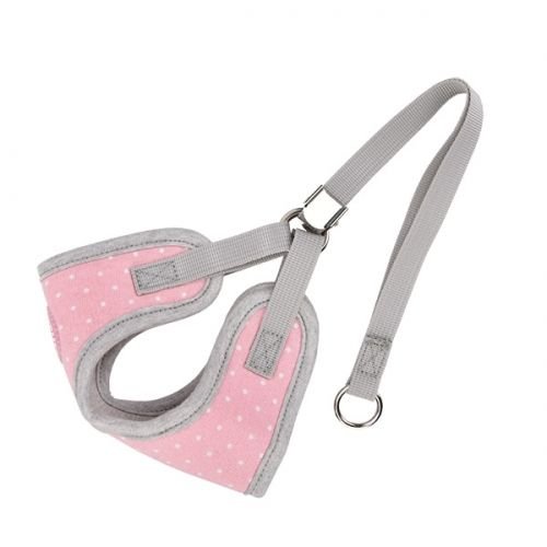 Pinkaholic Lalo Harness C Indian Pink hondentuig > honden harnas > model C Small