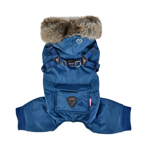 Pinkaholic Addie Jacket Harness Navy - Premium Hondenkleding > hondenjas from Pinkaholic - Just €25! Shop now at Frenkiezdogshop