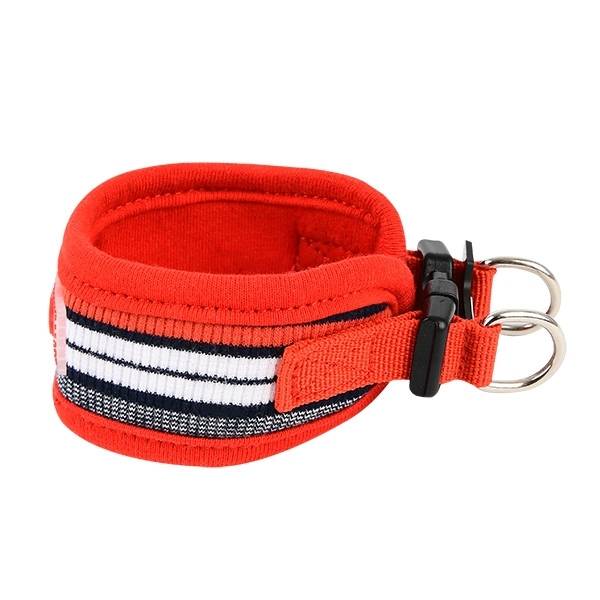 Puppia Oceane halsband red - Premium halsband > hondenhalsband from Puppia - Just €10! Shop now at Frenkiezdogshop