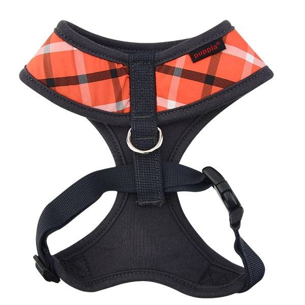 Puppia Baxter Harness model A Orange - Premium hondentuig > honden harnas from Puppia - Just €10! Shop now at Frenkiezdogshop
