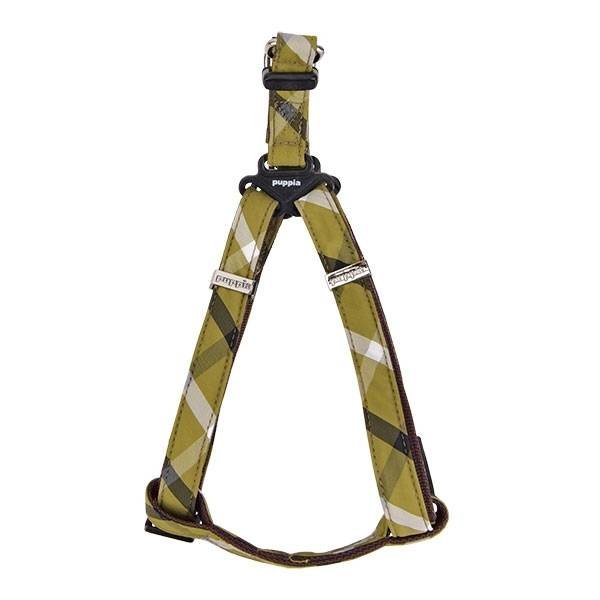 Puppia Baxter Harness Olive hondentuig > honden harnas > overige modellen Small
