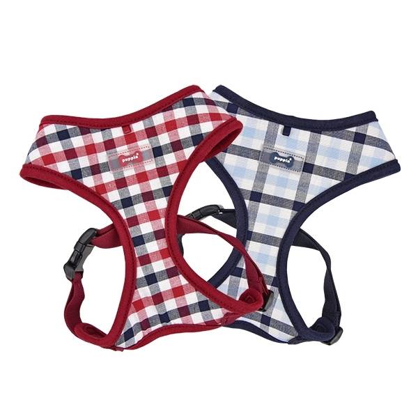 Puppia Neil Harness model A Navy - Premium hondentuig > honden harnas from Puppia - Just €20! Shop now at Frenkiezdogshop