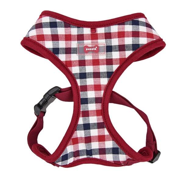 Puppia Neil Harness Wine model A ( LARGE ) hondentuig > honden harnas > model A Small