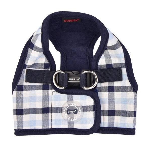 Puppia Neil Vest Harness Navy model B ( X-LARGE ) - Premium hondentuig > honden harnas from Puppia - Just €20! Shop now at Frenkiezdogshop