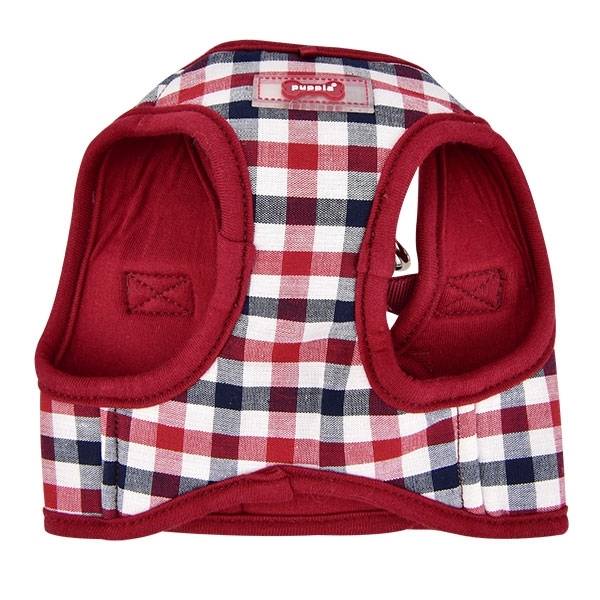 Puppia Neil Harness Wine model B ( ALLEEN XLARGE) hondentuig > honden harnas > model B Large