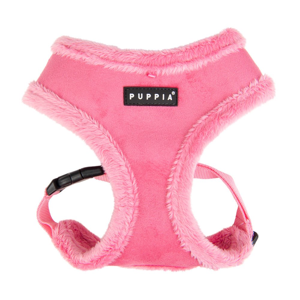 Puppia Terry Harness model A Pink hondentuig > honden harnas > model A Small