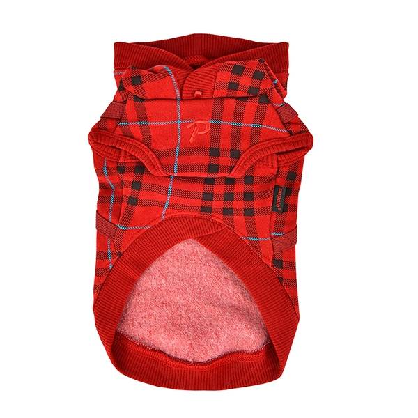 Puppia Dean Jacket Harness Wine ( S ) - Premium Hondenkleding > hondenjas from Puppia - Just €53.99! Shop now at Frenkiezdogshop