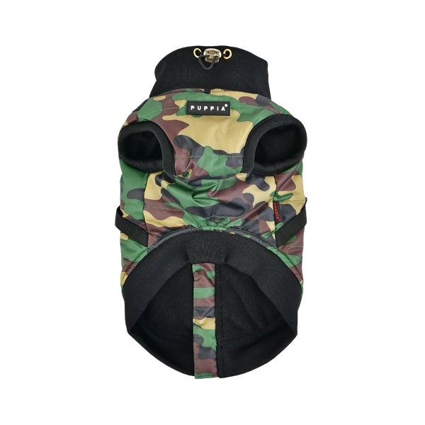 Puppia Frost Jacket Harness Camo - Premium Hondenkleding > hondenjas from Puppia - Just €50! Shop now at Frenkiezdogshop