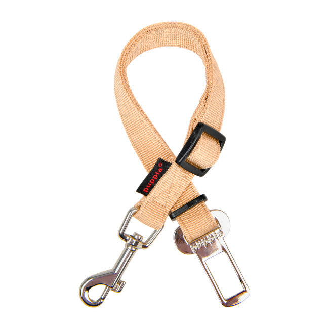 Puppia Autogordel Beige - Premium Autogordel > Autoriem from Puppia - Just €16.99! Shop now at Frenkiezdogshop