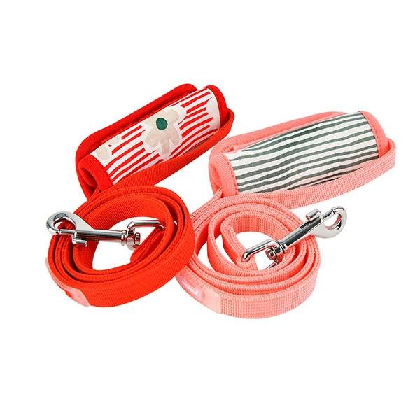 Puppia Verna Lijn Pink hondenriem > hondenlijn Medium