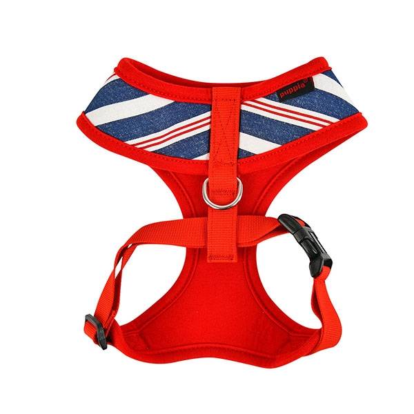 Puppia Zorion Harness model A Red - Premium hondentuig > honden harnas from Puppia - Just €20! Shop now at Frenkiezdogshop