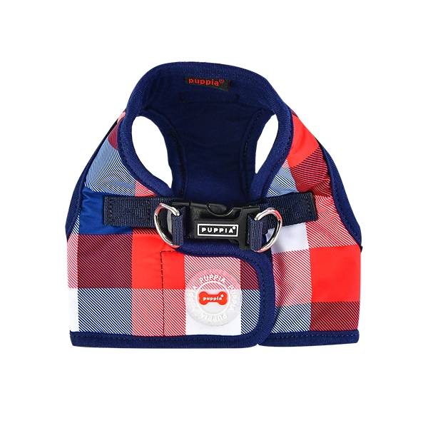Puppia Quinn Vest Harness model B Navy - Premium hondentuig > honden harnas from Puppia - Just €20! Shop now at Frenkiezdogshop