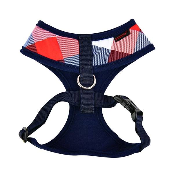 Puppia Quinn Harness model A Navy ( S & XL ) hondentuig > honden harnas > model A Small