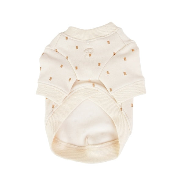 Puppia Sweater Orabel with Scarf Ivory - Premium Hondenkleding > Hondentrui from Puppia - Just €20! Shop now at Frenkiezdogshop