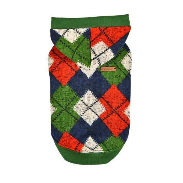 Puppia Jolly Sweater Hooded T-Shirt Green - Premium hondenkleding > hondenshirt from Puppia - Just €20! Shop now at Frenkiezdogshop