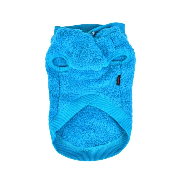 Puppia Willa Hoodie Aqua - Premium Hondenkleding > Hondentrui from Puppia - Just €25! Shop now at Frenkiezdogshop