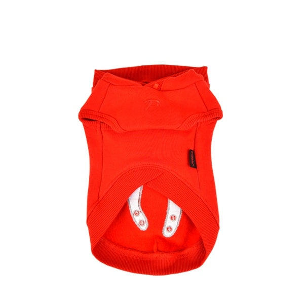 Puppia Aviator Hoodie Red - Premium Hondenkleding > Hondentrui from Puppia - Just €20! Shop now at Frenkiezdogshop