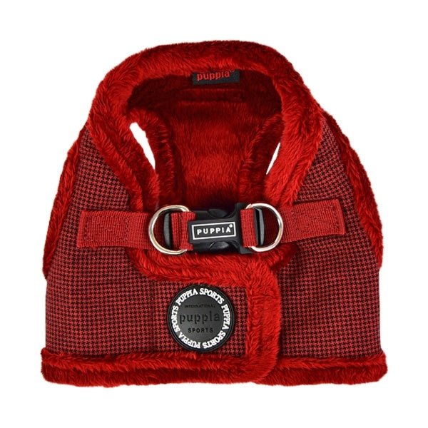 Puppia Harness B Puppytooth Wine hondentuig > honden harnas > model B Small