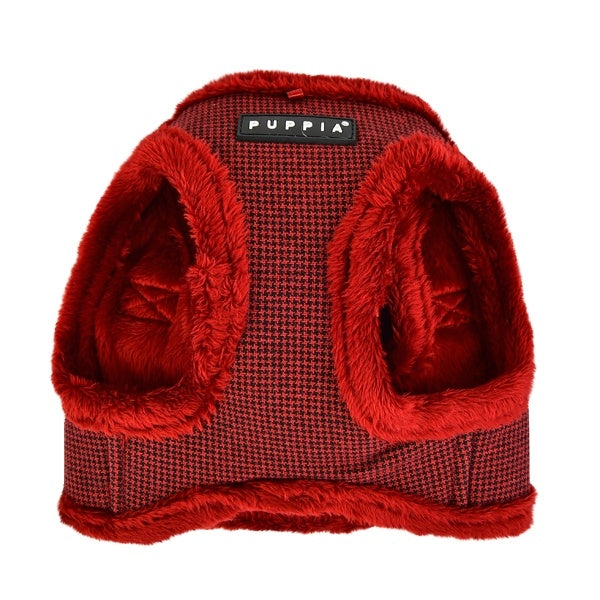 Puppia Harness B Puppytooth Wine - Premium hondentuig > honden harnas from Puppia - Just €24.99! Shop now at Frenkiezdogshop